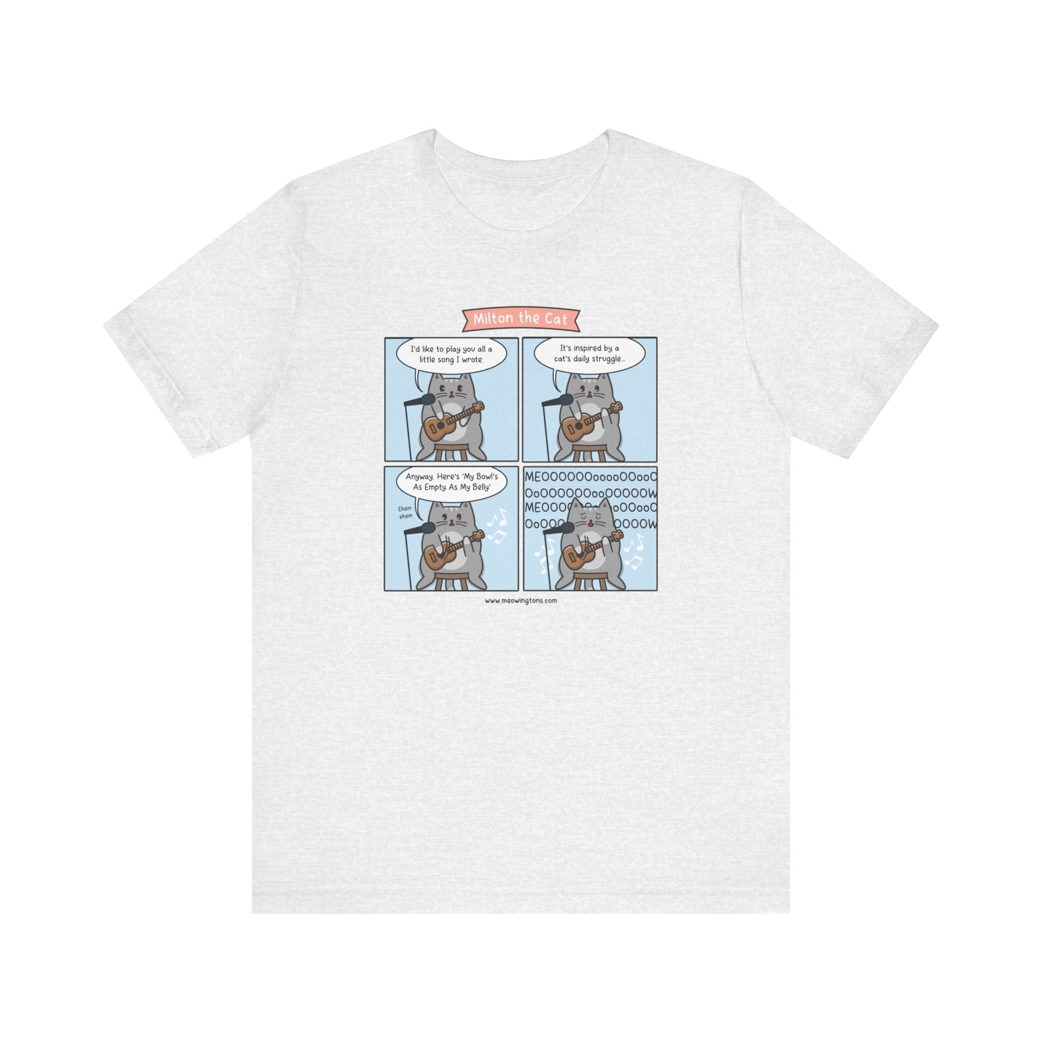 Song of My People Cat Comic T-Shirt